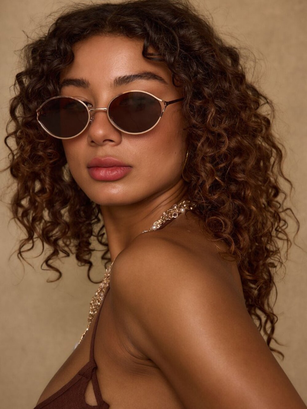 12th Tribe Verano Brown Sunglasses Size O/SO/S